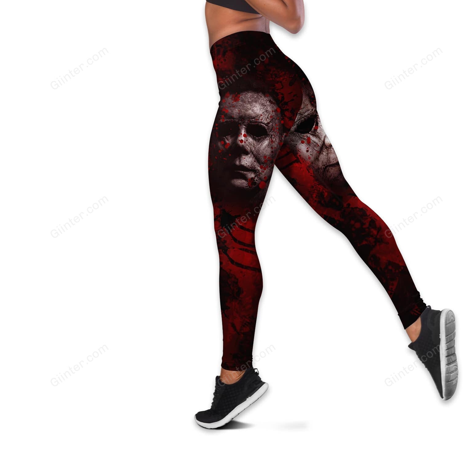Blood Michael Myers Women Tank Top & Leggings GINHR344