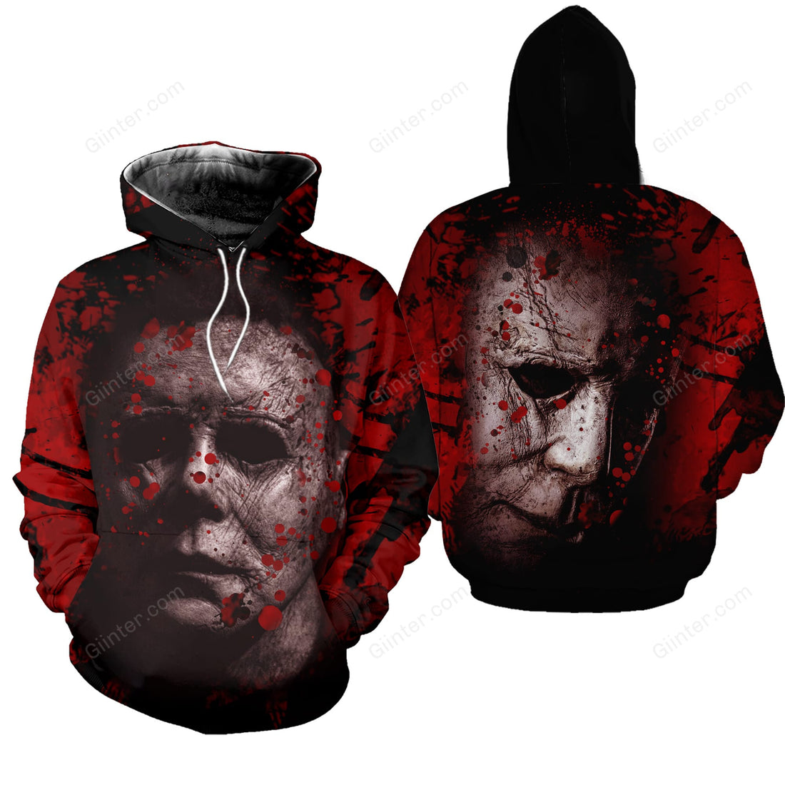 michael myers zip hoodie