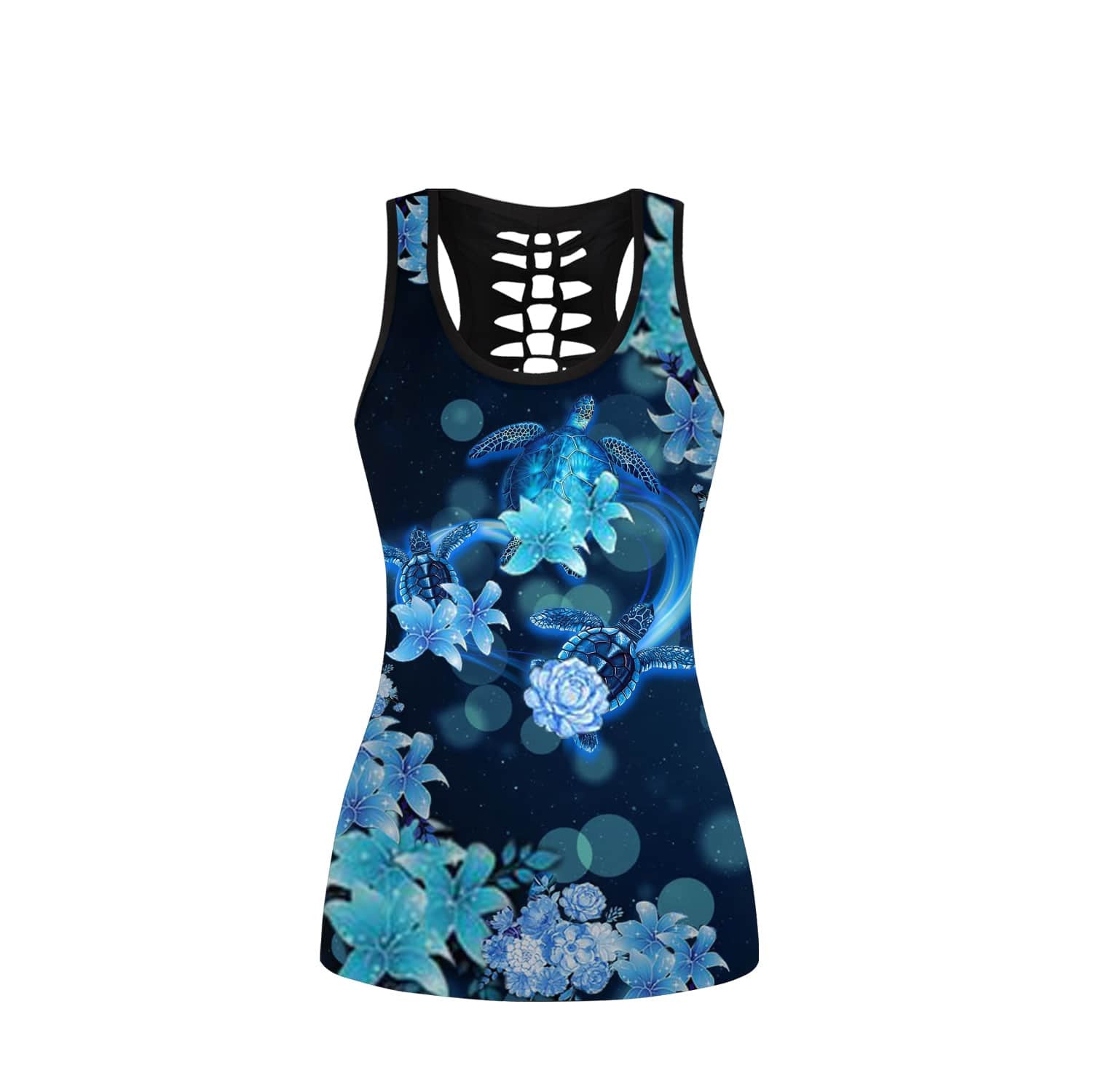 Blue Heart Turtle 3D All Over Printed Shirts For Men And Women 51