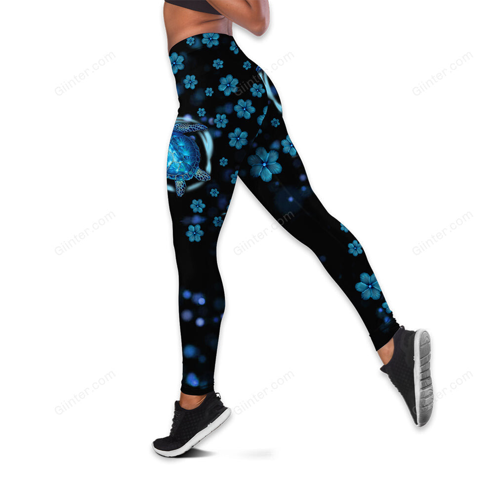 Blue Sea Turtle 3D All Over Printed Shirts For Men And Women 56