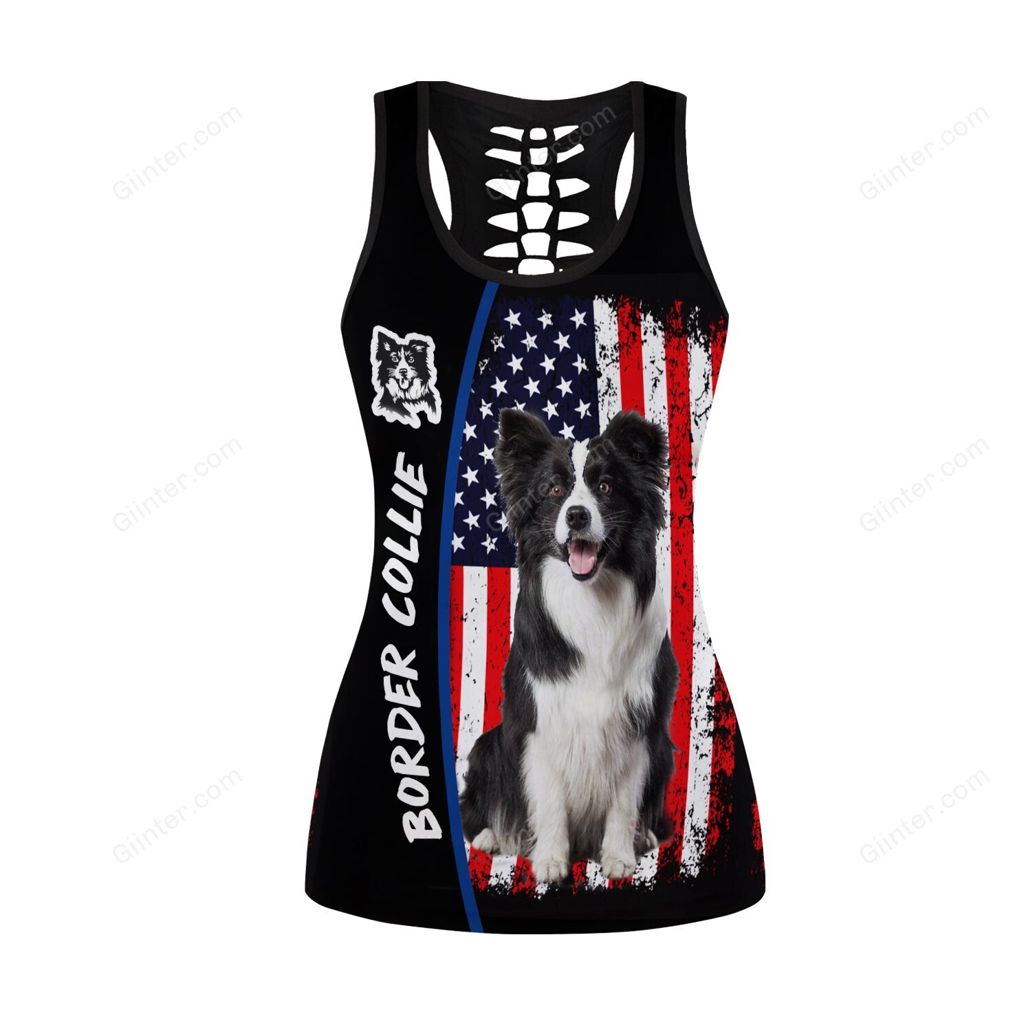 Border Collie 3D All Over Printed Shirts For Men And Women 01