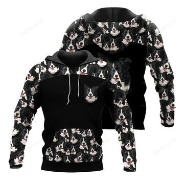 Border Collie 3D All Over Printed Shirts For Men And Women 06