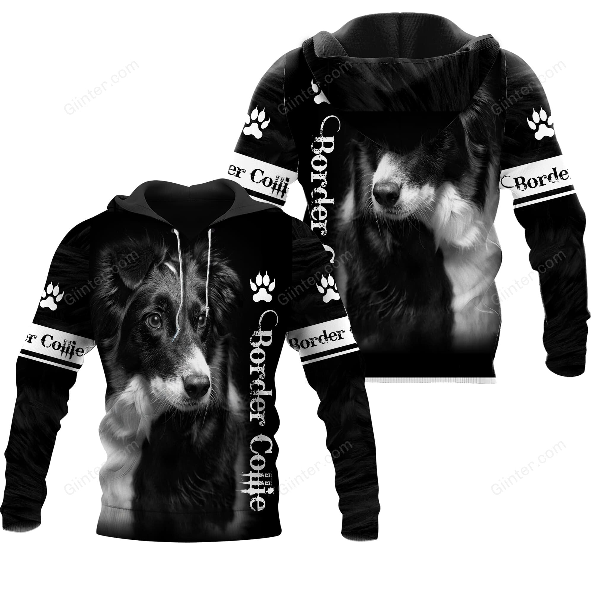 Border Collie Combo Hoodie & Legging 08