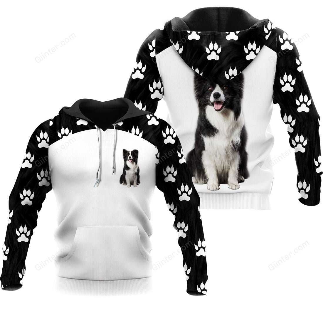 Border Collie Combo Hoodie & Legging 09