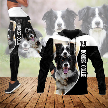 Border Collie Combo Hoodie & Legging 10