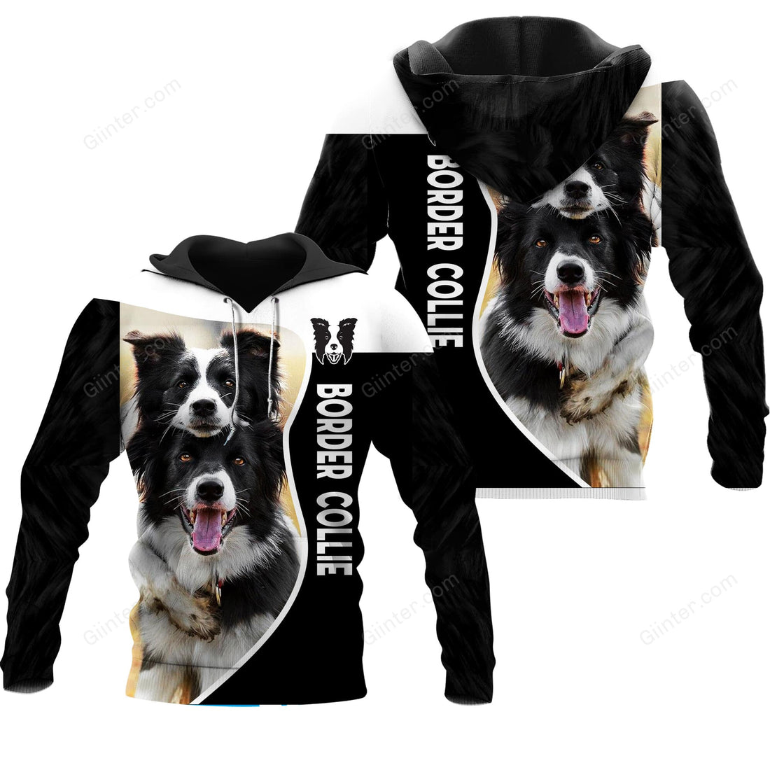 Border Collie Combo Hoodie & Legging 10