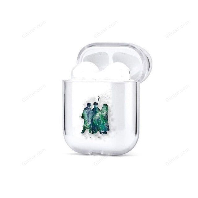 Cartoon Harry Potter Magic School Wireless Earphone Case
