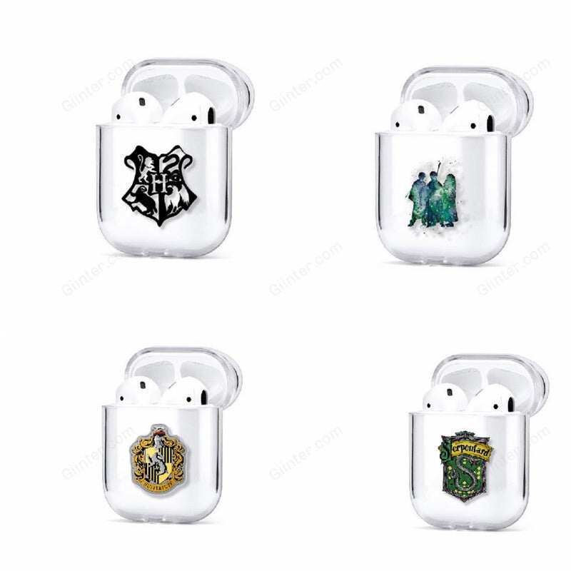 Cartoon Harry Potter Magic School Wireless Earphone Case