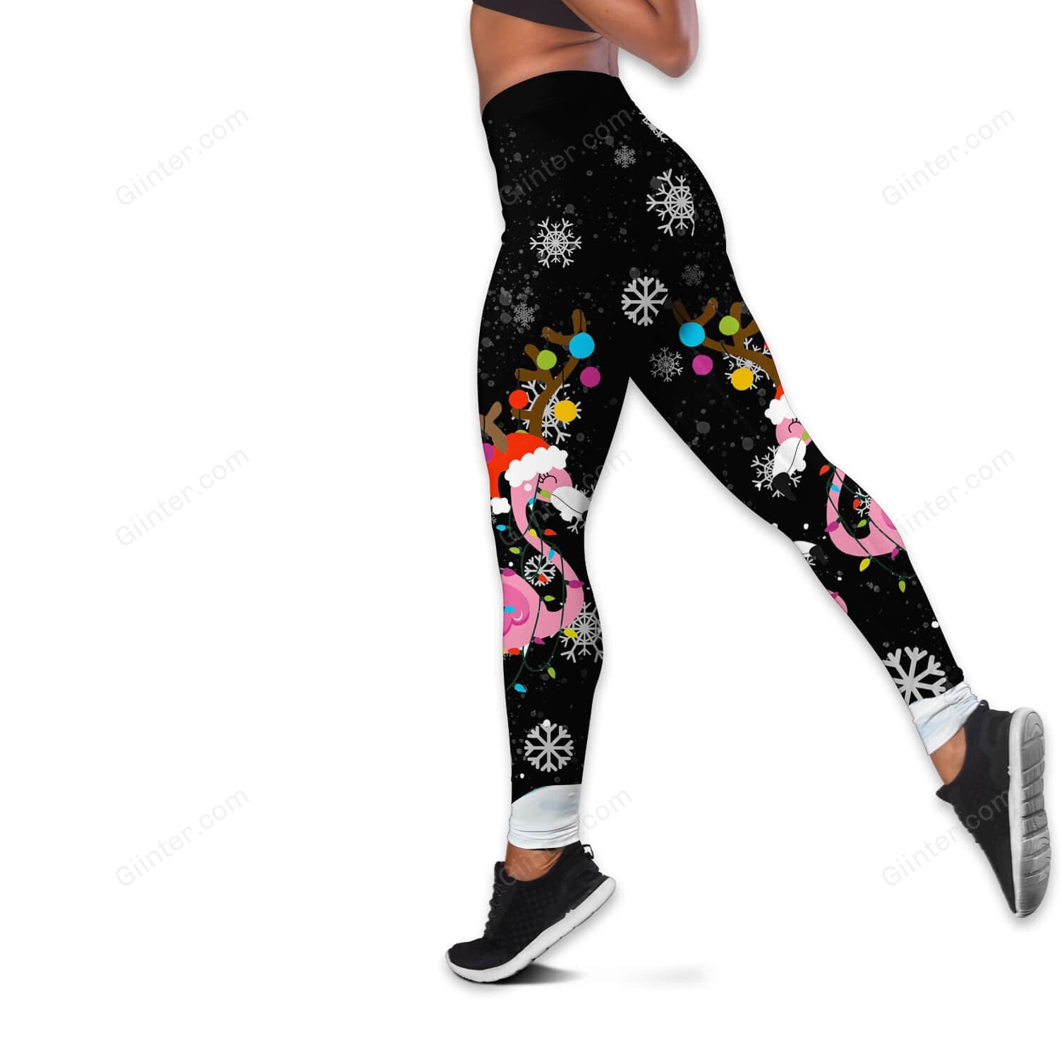 Christmas Flamingo Combo Hoodie & Legging 40