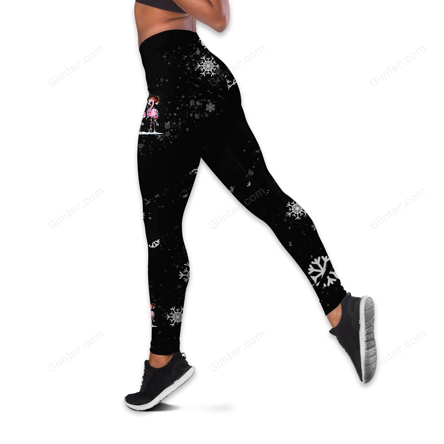 Christmas Flamingo Combo Hoodie & Legging 61