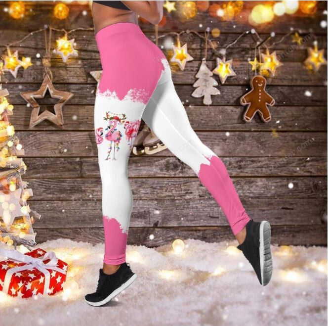 Christmas Flamingo Combo Hoodie & Legging 62