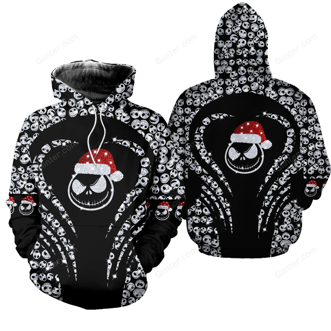 Christmas Jack Skellington Combo Hoodie & Legging GINNBC81387