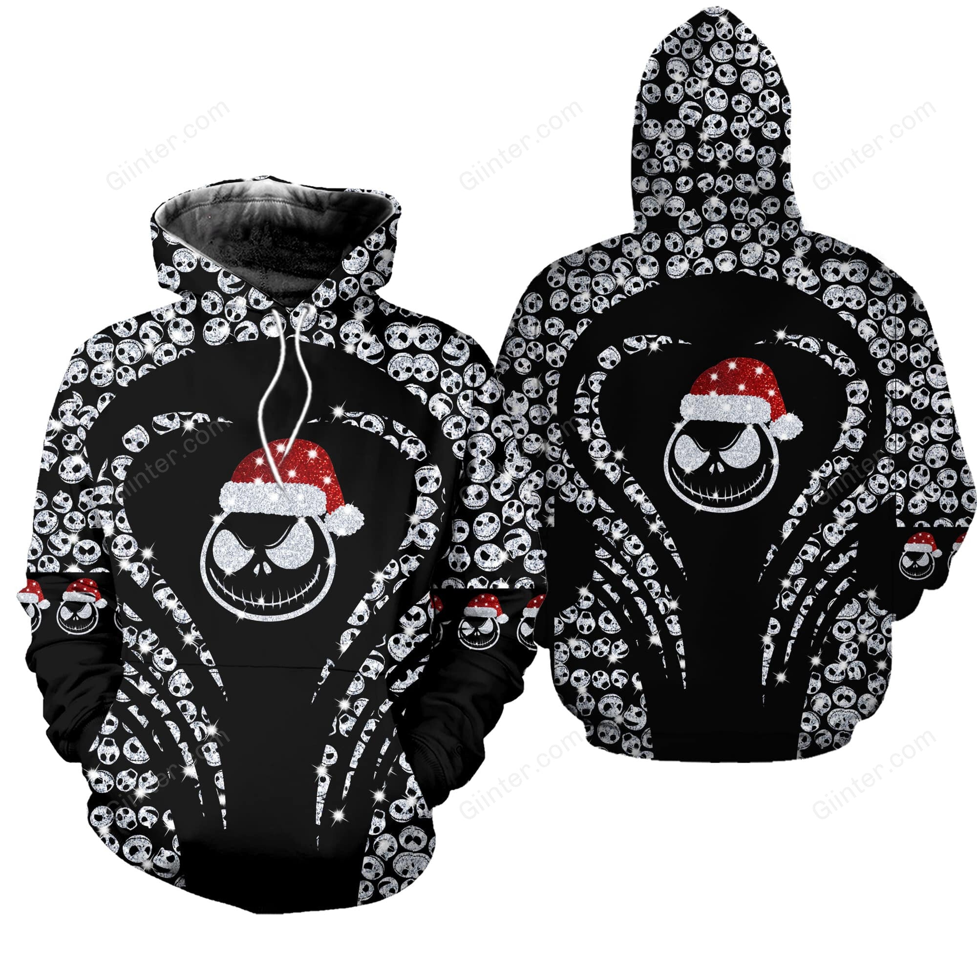 Christmas Jack Skellington Combo Hoodie & Legging GINNBC81387