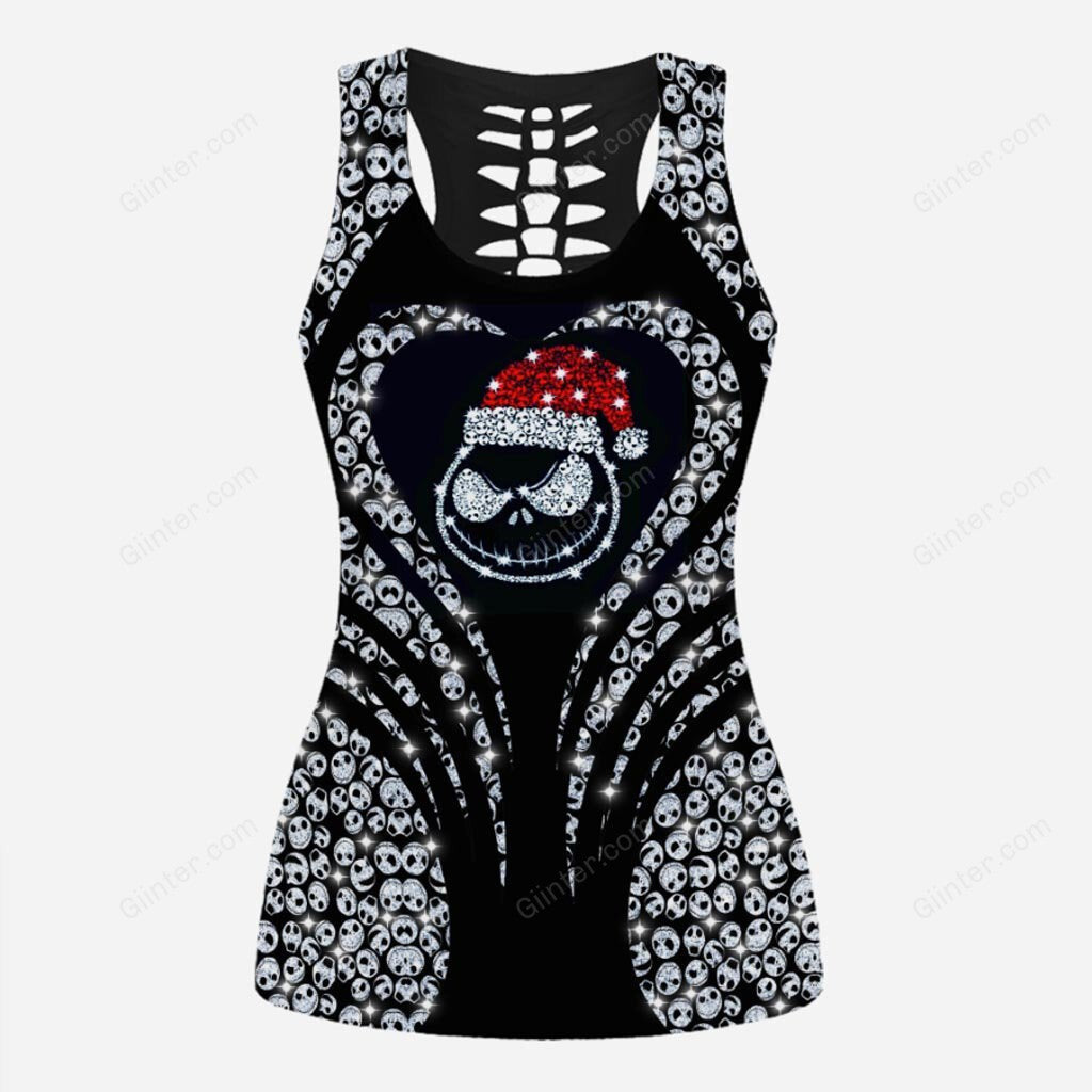 Christmas Jack Skellington Women Tank Top & Legging GINNBC81387