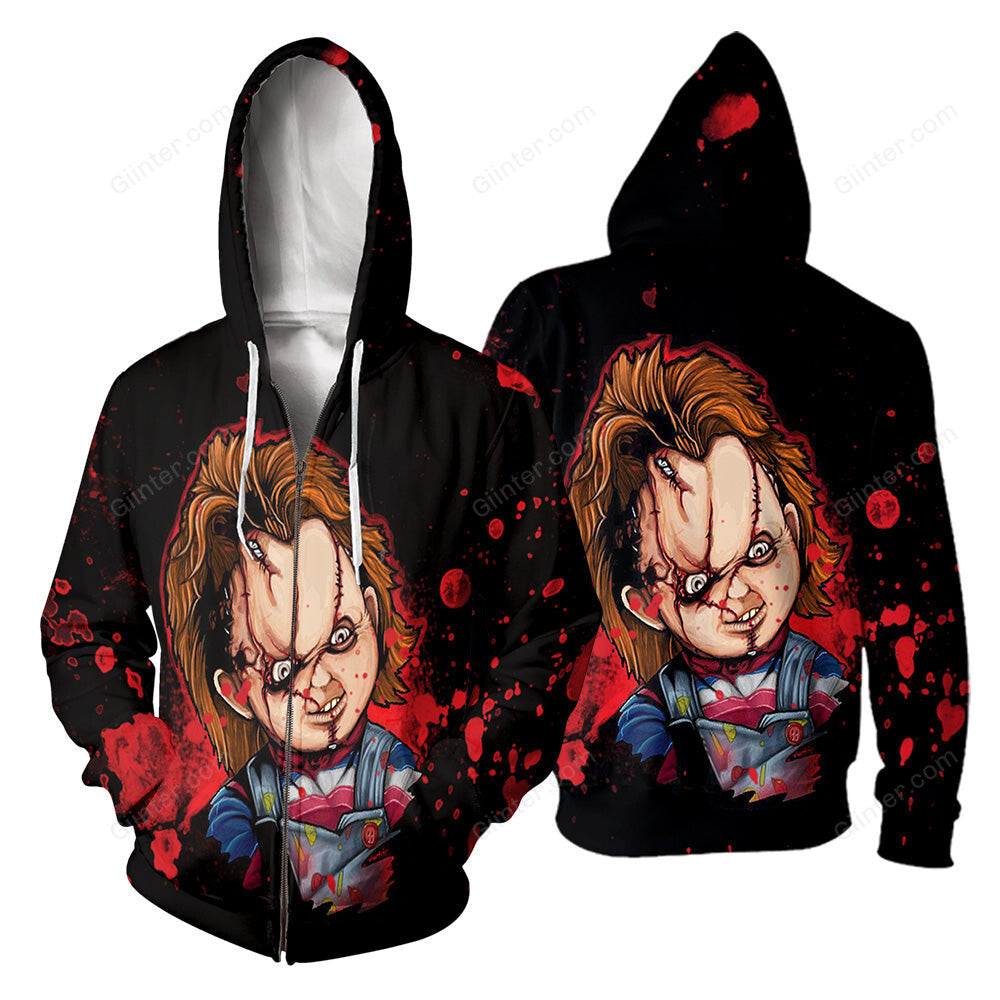 Chucky 3D All Over Printed Shirts For Men and Women 03