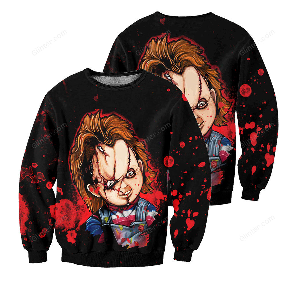 Chucky 3D All Over Printed Shirts For Men and Women 03