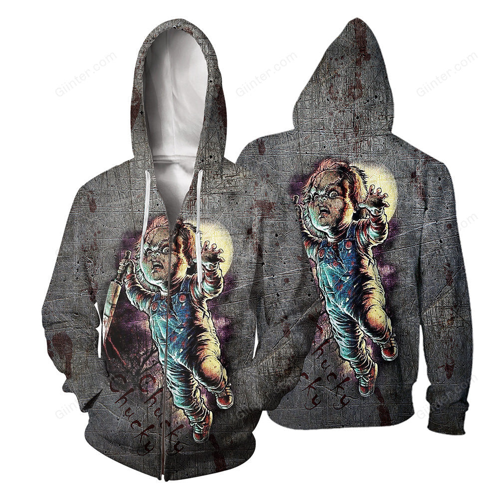 Chucky 3D All Over Printed Shirts For Men and Women 04