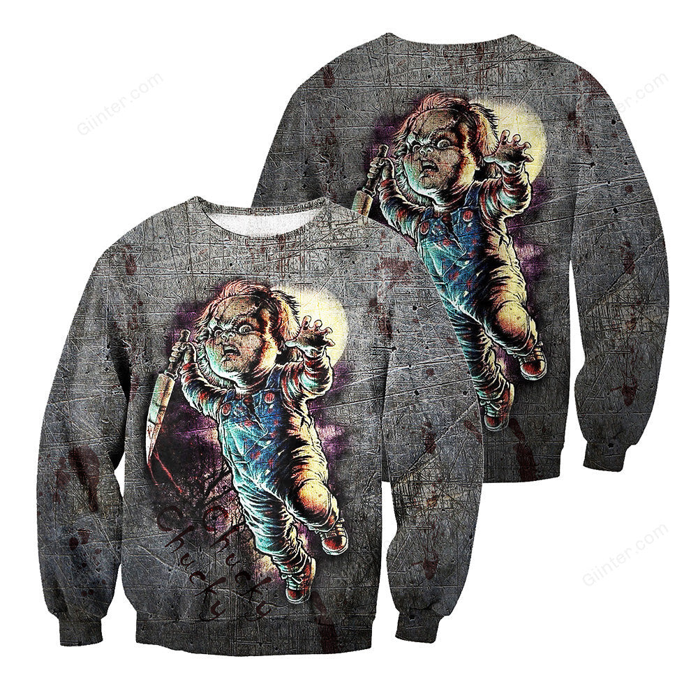 Chucky 3D All Over Printed Shirts For Men and Women 04