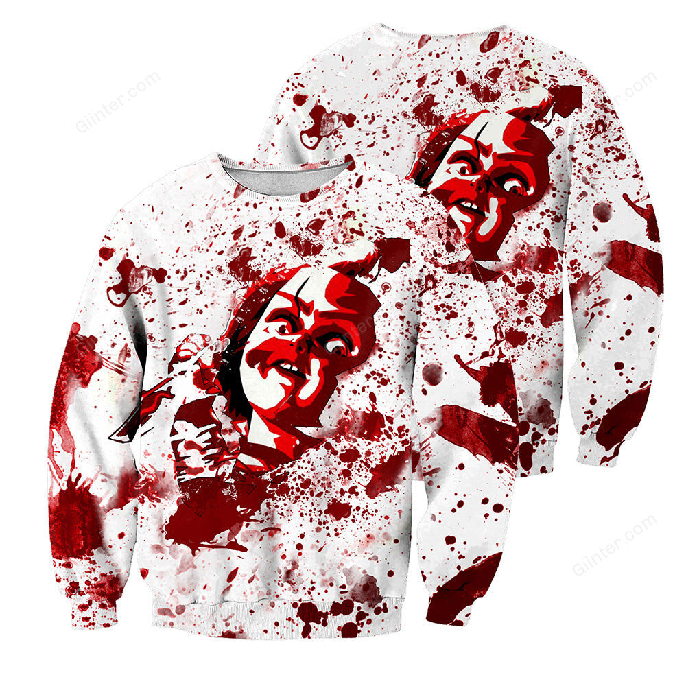 Chucky 3D All Over Printed Shirts For Men and Women 05