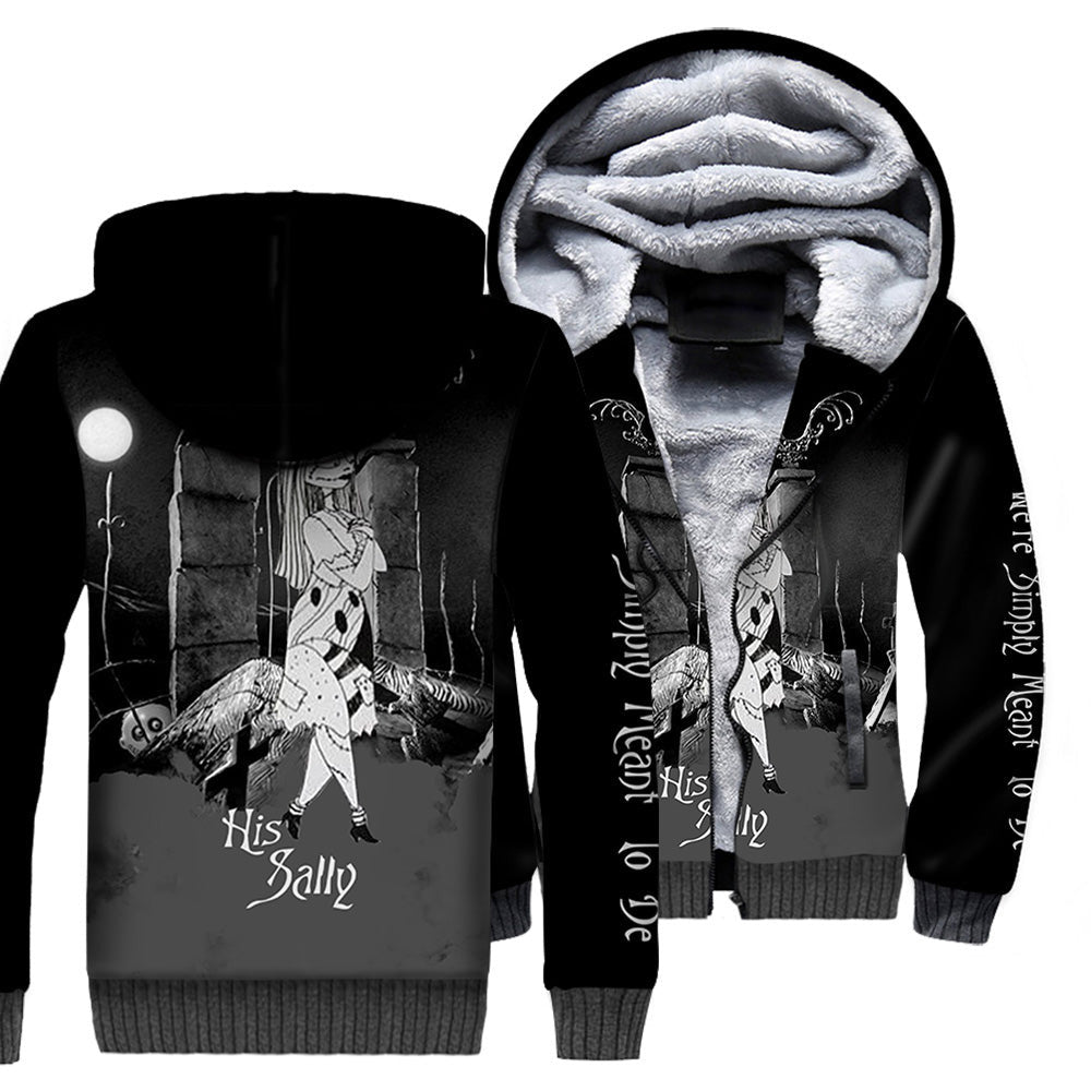 Couple Shirts - Jack Skellington & Sally " We're Simply Meant To Be'