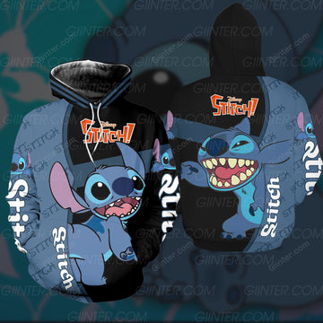 Cute Stitch 3D All Over Printed Shirts GINLIST59285