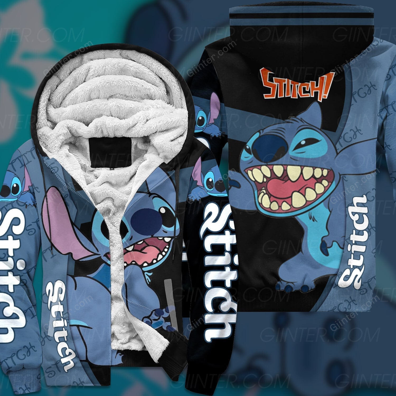Cute Stitch 3D All Over Printed Shirts GINLIST59285