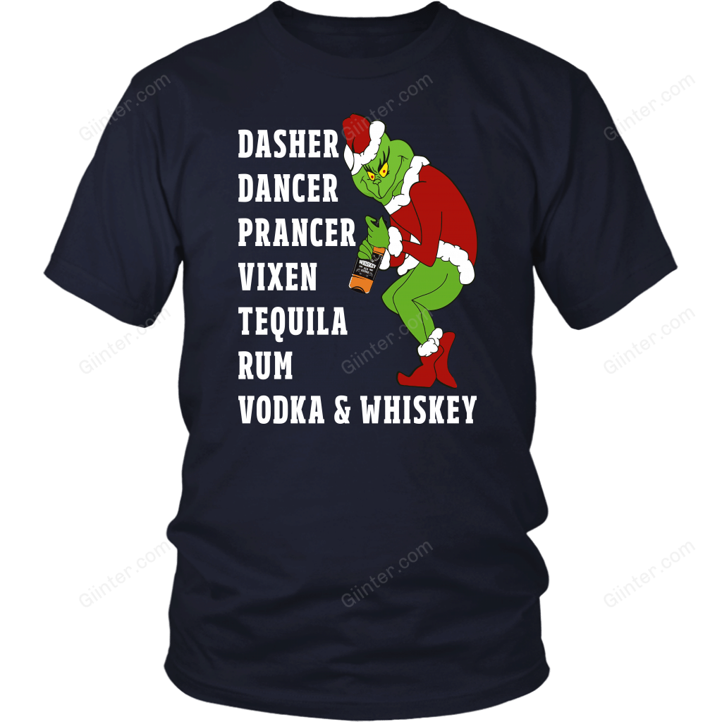DASHER, DANCER, PRANCER,... T-SHIRT