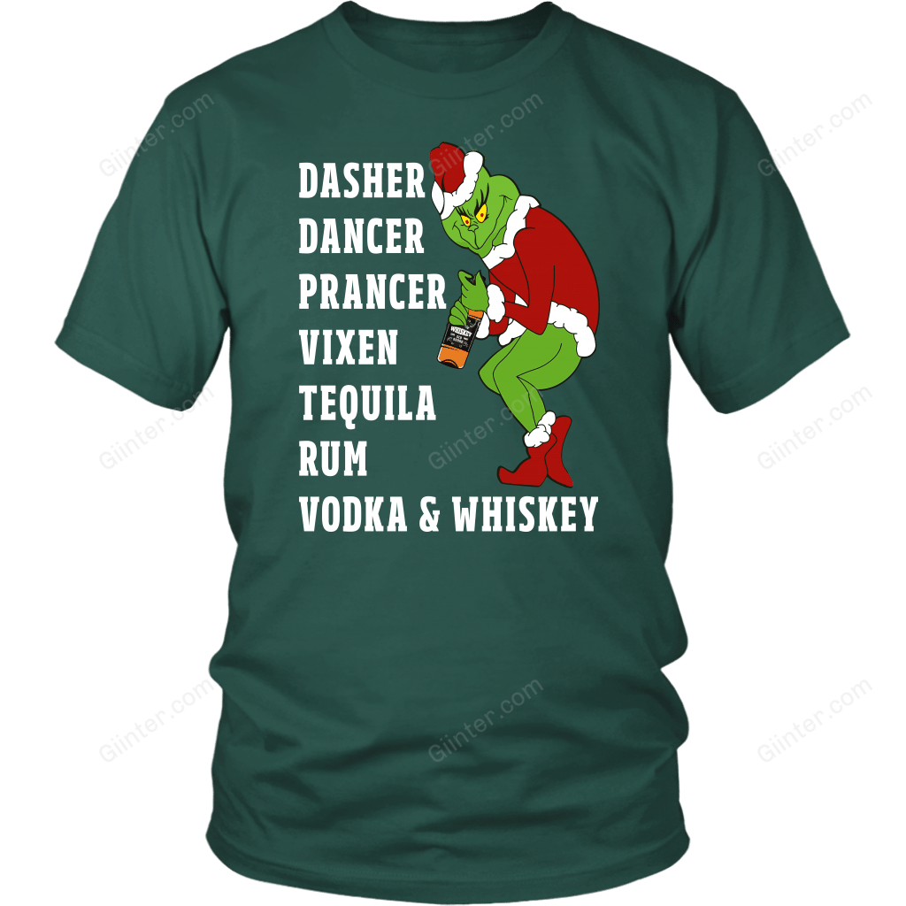 DASHER, DANCER, PRANCER,... T-SHIRT