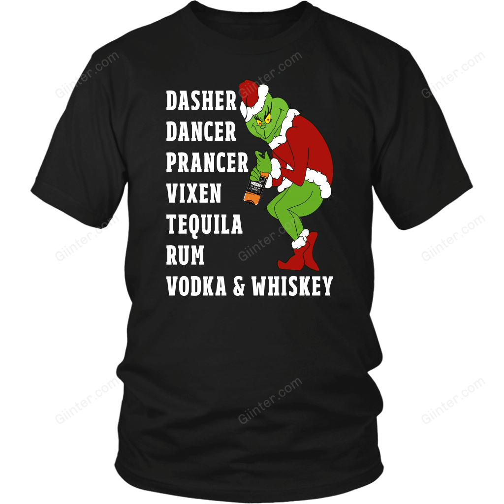 DASHER, DANCER, PRANCER,... T-SHIRT