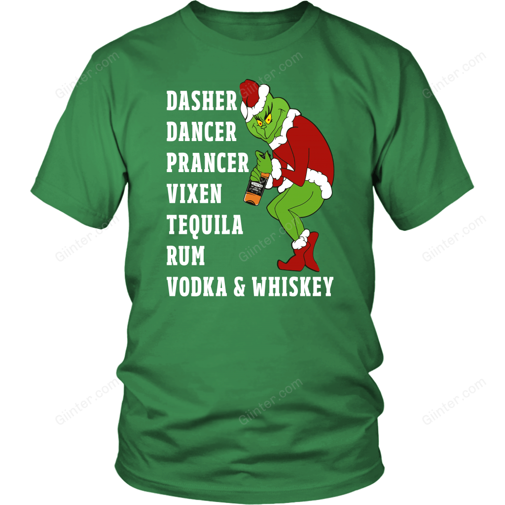 DASHER, DANCER, PRANCER,... T-SHIRT