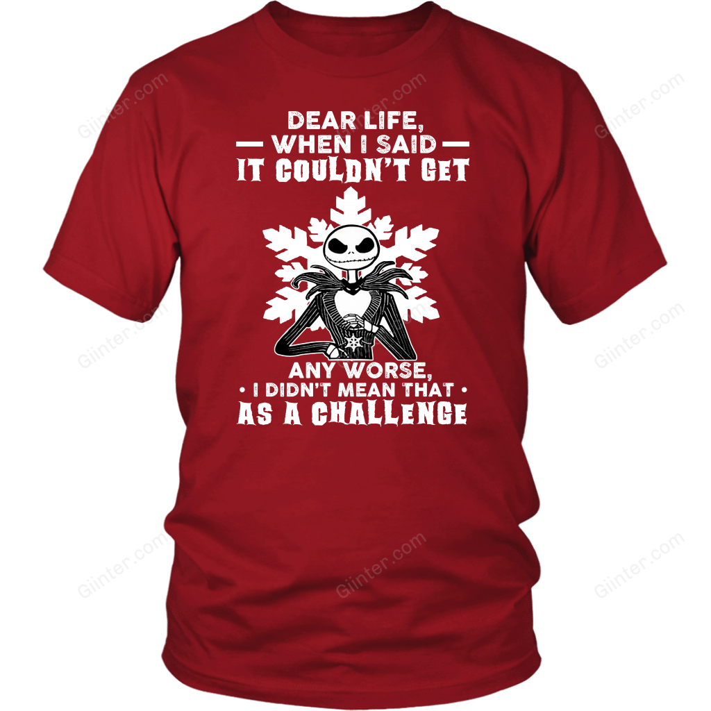 Dear Life - Jack Skellington T-Shirt
