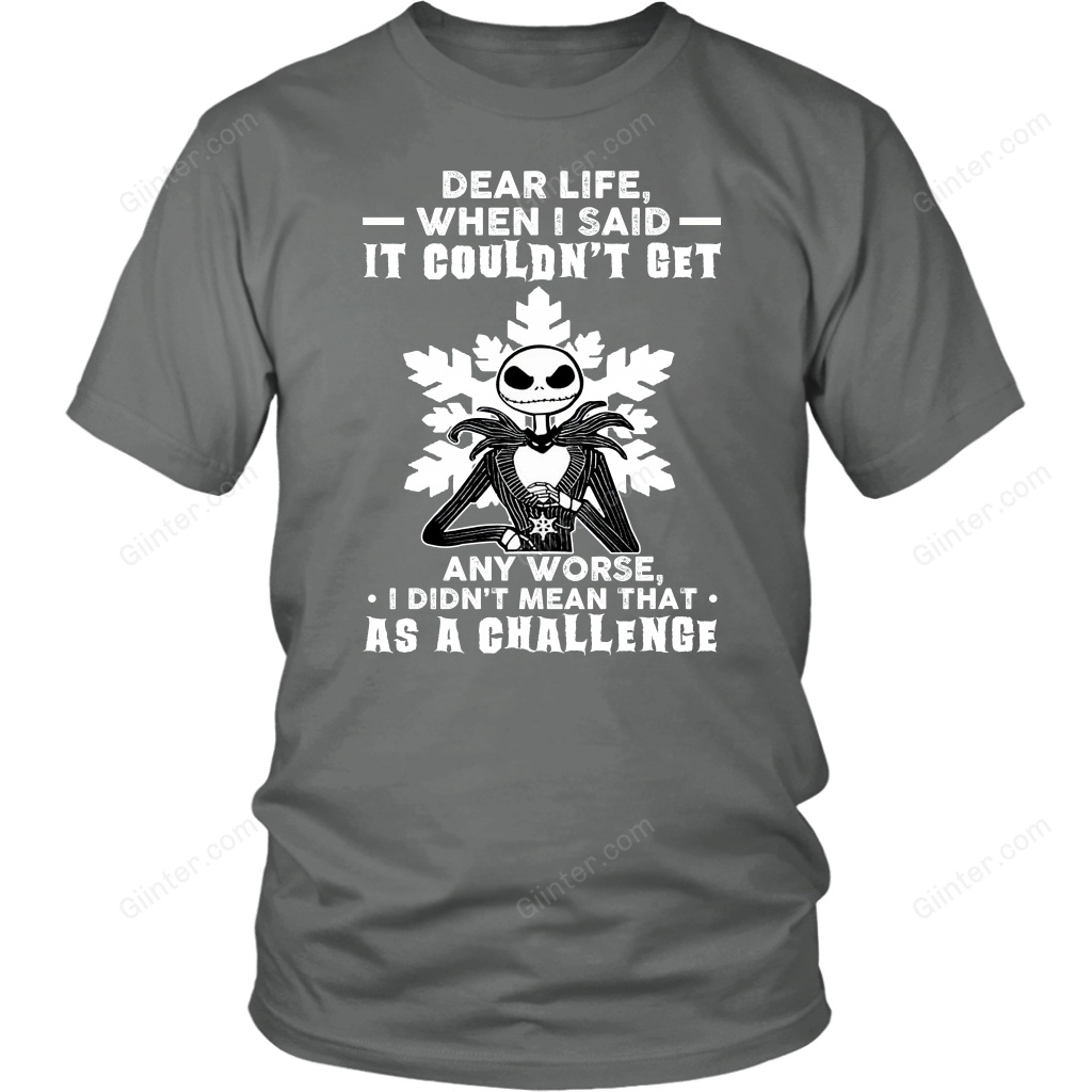 Dear Life - Jack Skellington T-Shirt