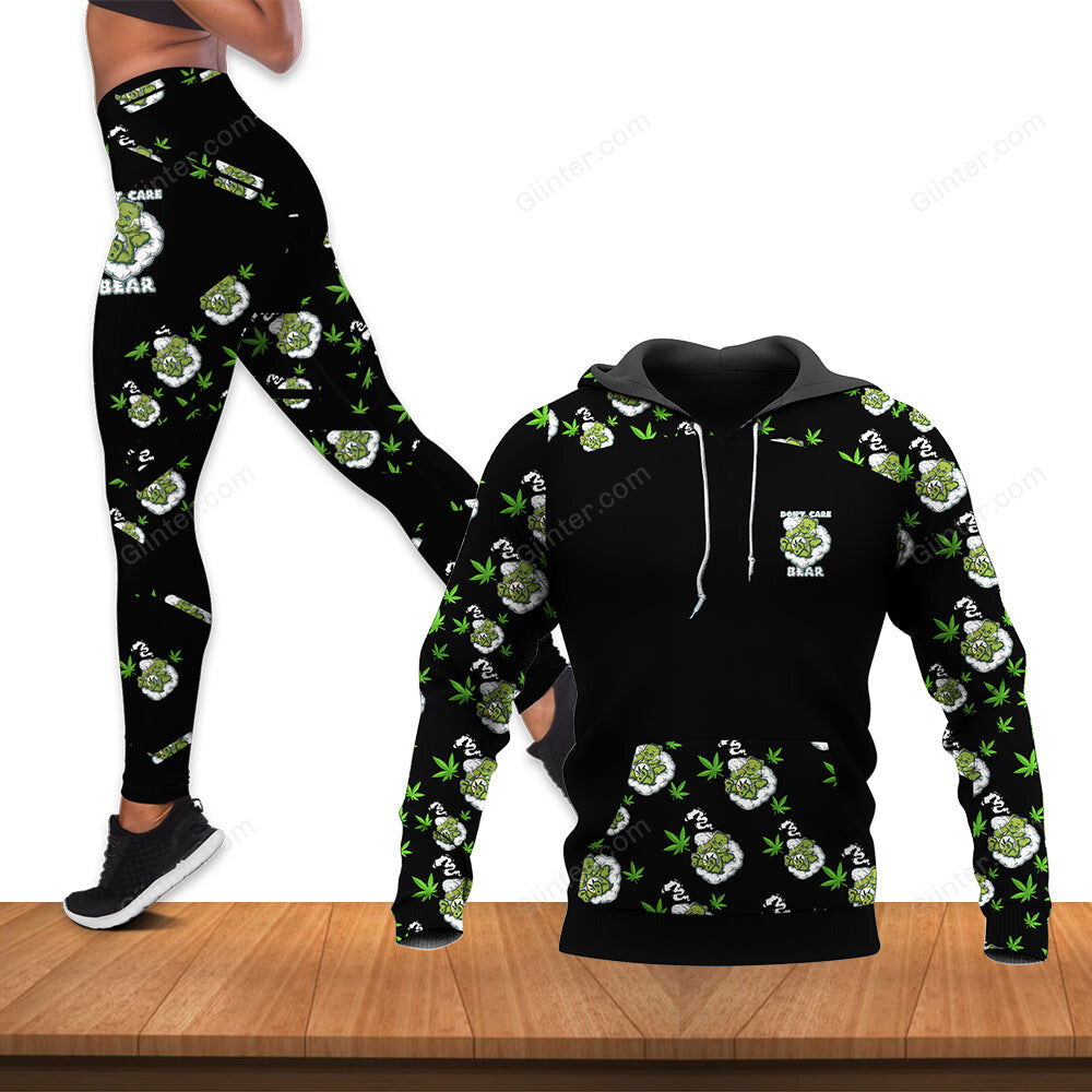 Don't Care Bear Combo Hoodie & Legging 05