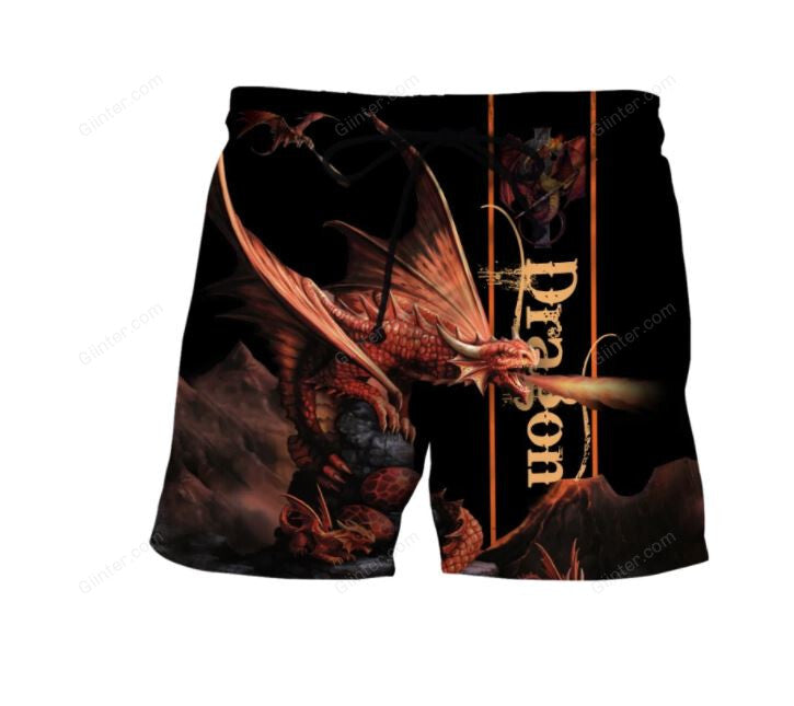 dragon men short