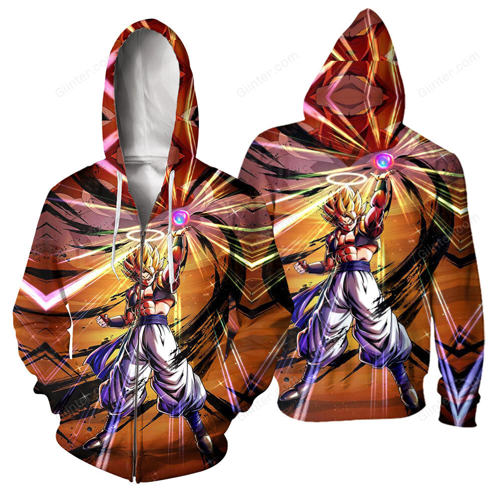 Dragon Ball 3D Printed Clothes