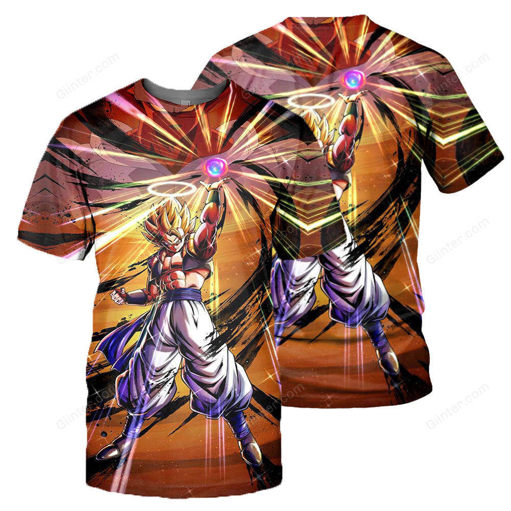 Dragon Ball 3D Printed Clothes