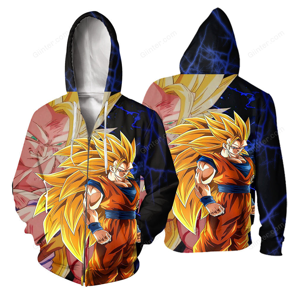 Dragon Ball 3D Printed Clothes 14