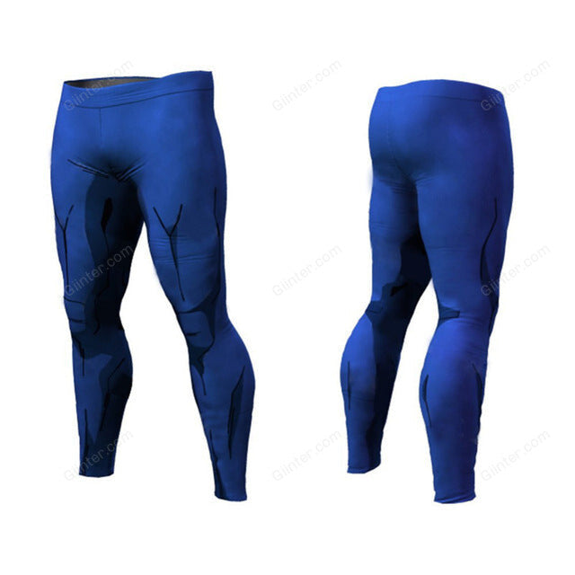 Dragon Ball Pants Compression Trousers Fitness Quick Dry Pant Tight 3D Dragon Ball Z