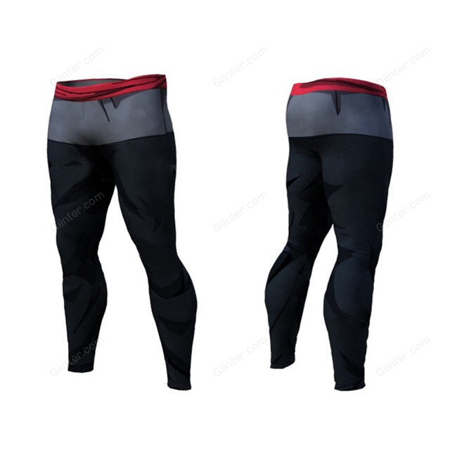 Dragon Ball Pants Compression Trousers Fitness Quick Dry Pant Tight 3D Dragon Ball Z