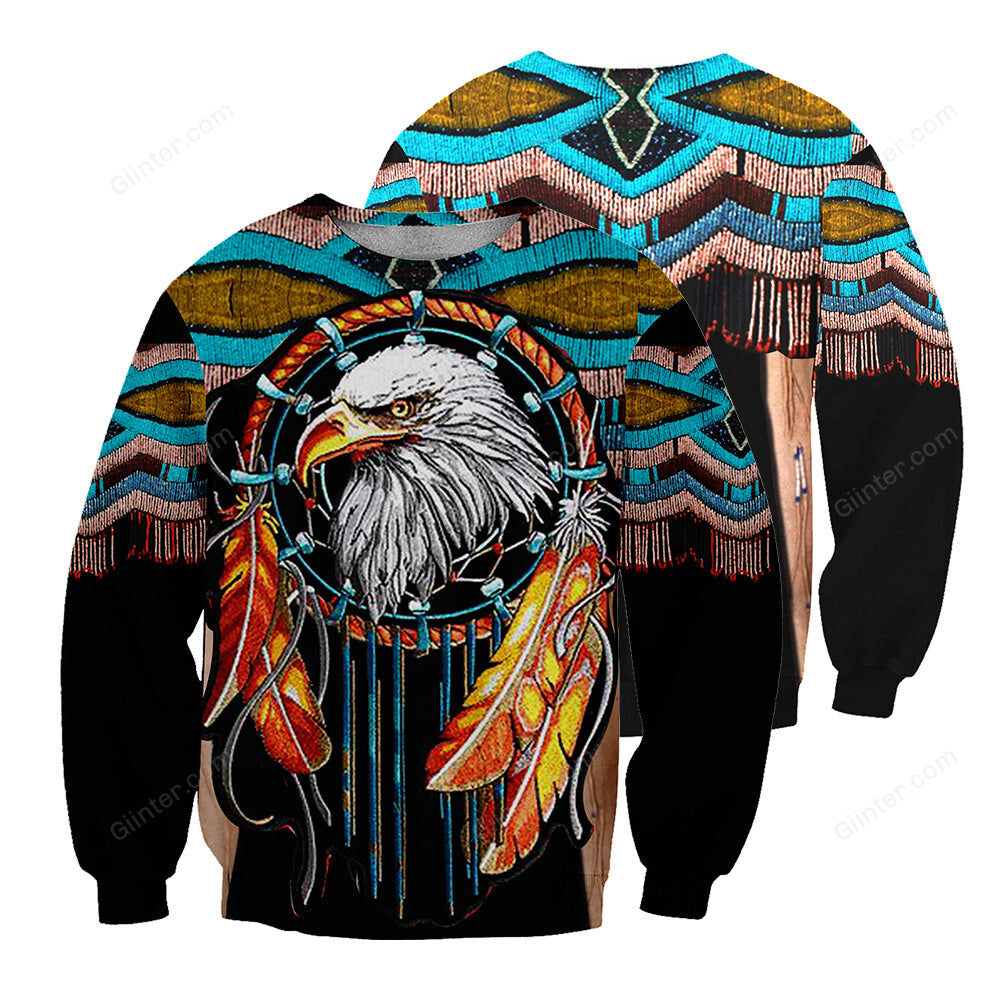 Dreamcatcher Eagle 3D All Over Printed Shirts For Men And Women 31