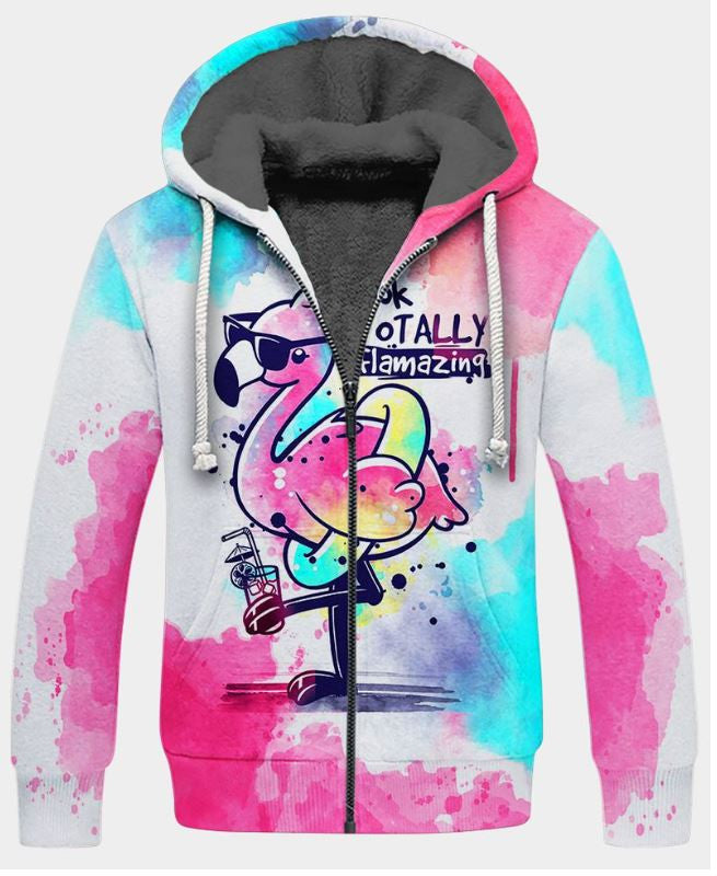 flamingo hoodie