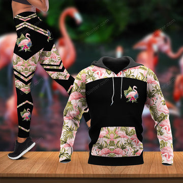 Flamingo Combo Hoodie & Legging 06