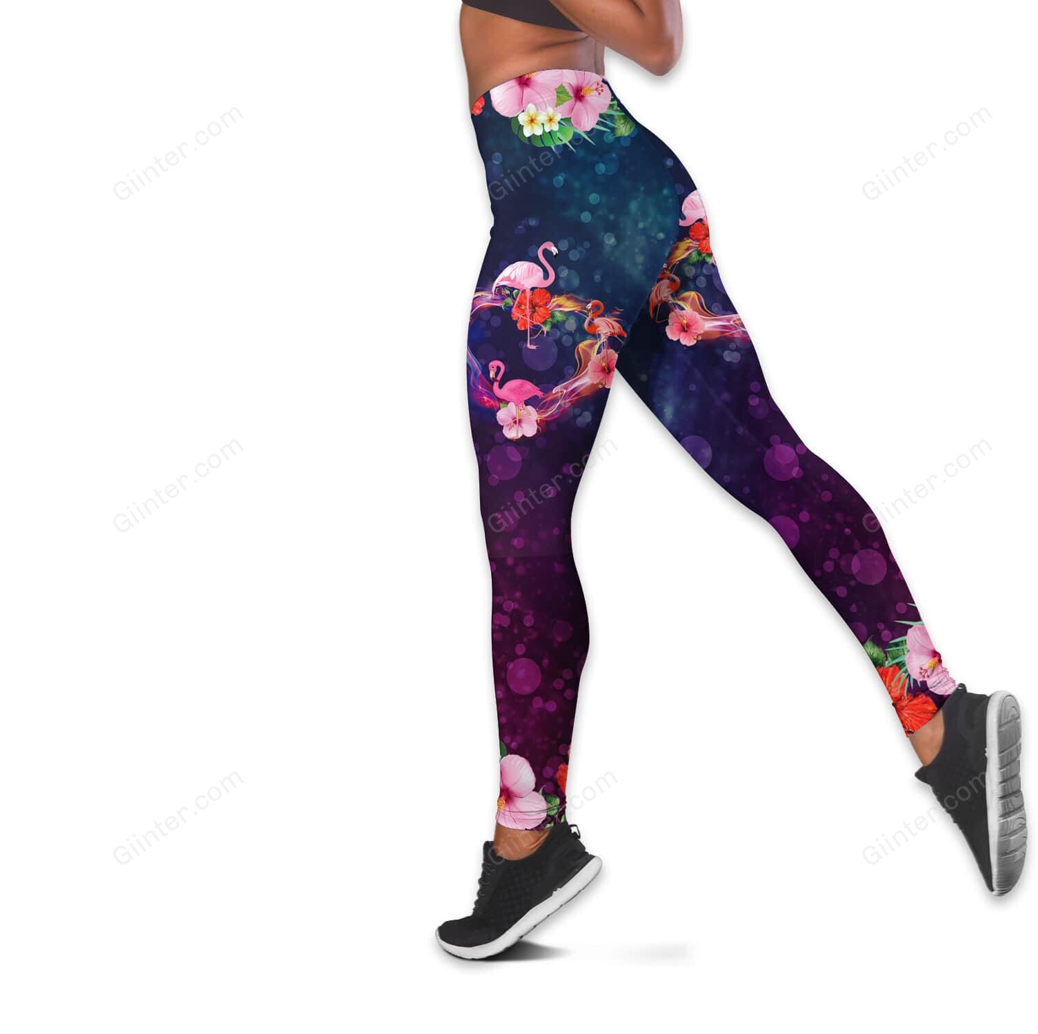 Flamingo Heart 3D All Over Printed Shirts For Men And Women 02
