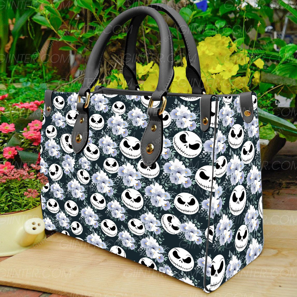Flowers JS Leather Bag GINNBC66492