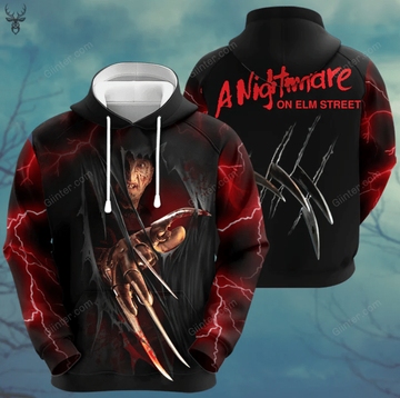 Freddy Krueger 3D All Over Printed Shirts GINHR39483
