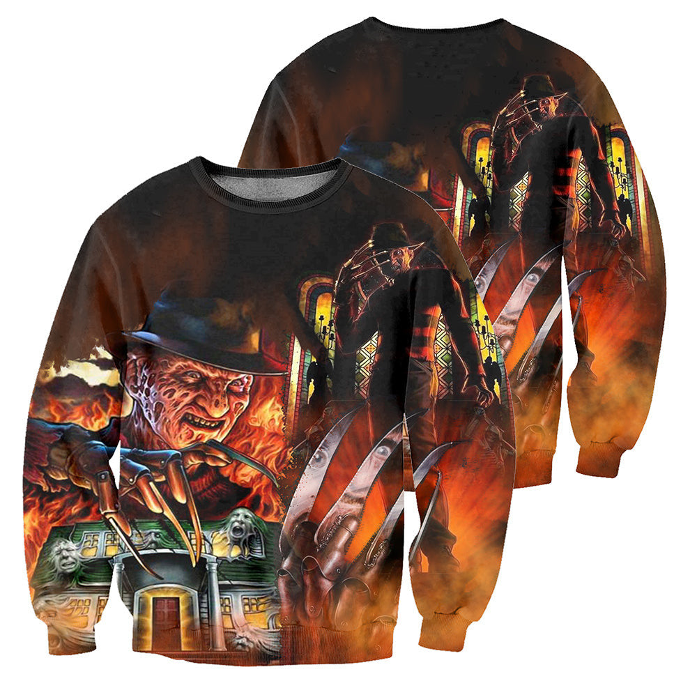 Freddy Krueger 3D All Over Printed Shirts For Men and Women 02