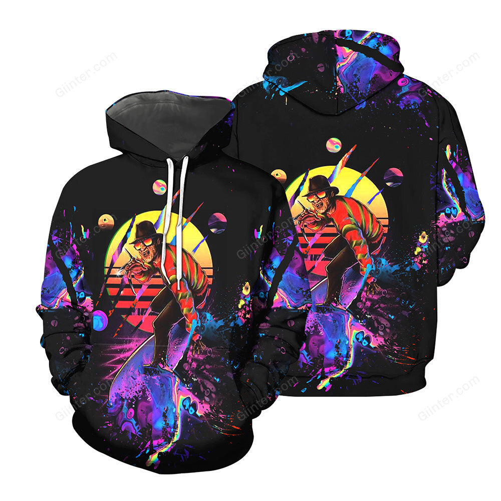 Freddy Krueger 3D All Over Printed Shirts For Men and Women 03