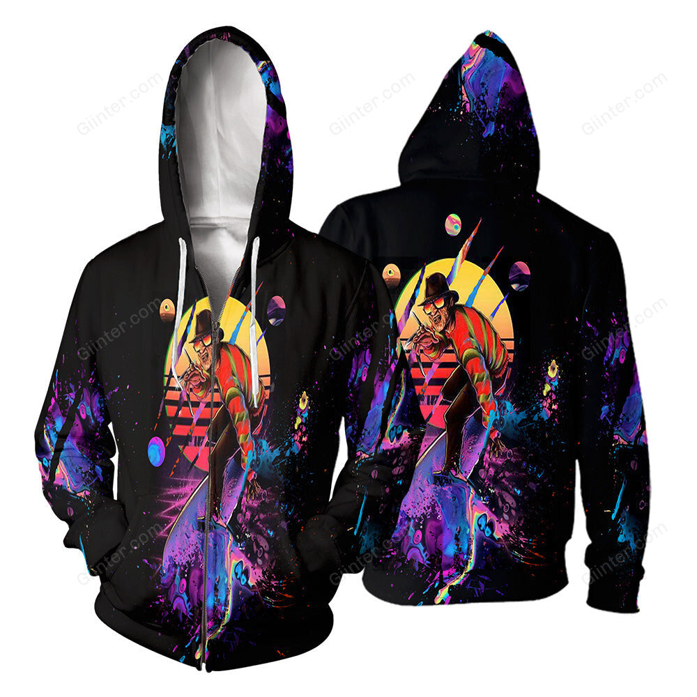 Freddy Krueger 3D All Over Printed Shirts For Men and Women 03