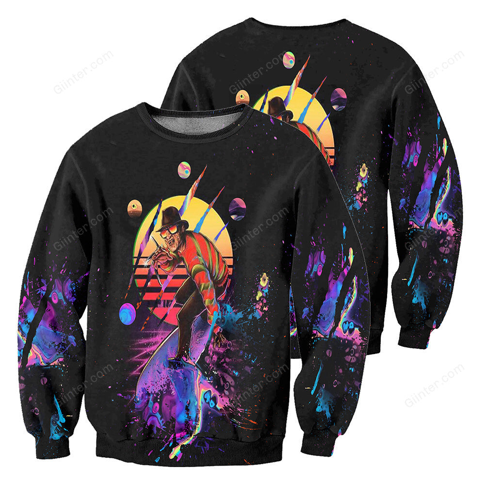 Freddy Krueger 3D All Over Printed Shirts For Men and Women 03