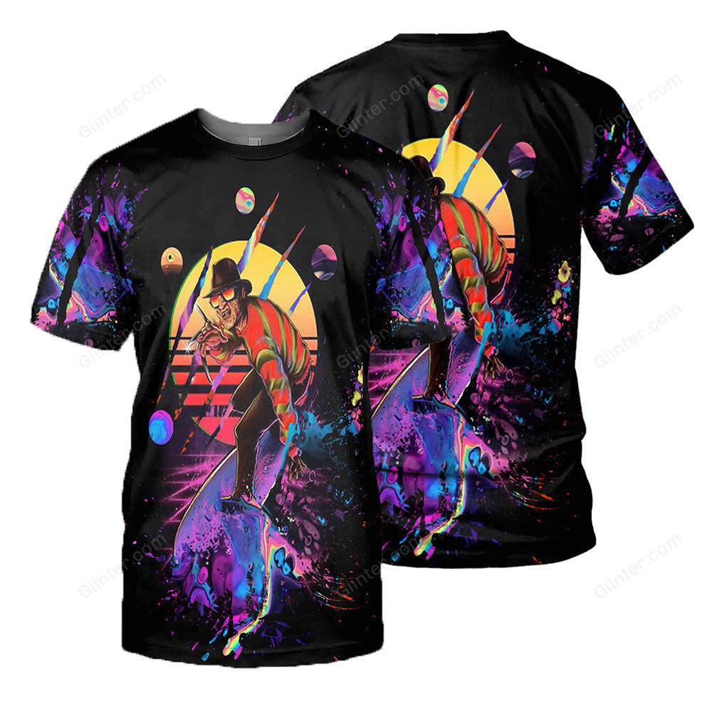 Freddy Krueger 3D All Over Printed Shirts For Men and Women 03